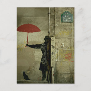 Rue du chat qui peche postcard