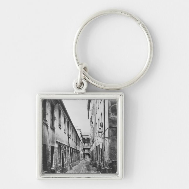 Rue du Fer-a-Moulin, Paris, 1858-78 Key Ring (Front)