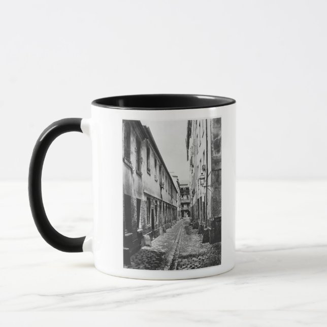 Rue du Fer-a-Moulin, Paris, 1858-78 Mug (Left)