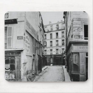 Rue Maitre Albert  Paris, 1858-78 Mouse Pad
