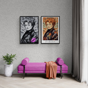 Rue McClanahan, Ukiyo-E Elegance, Beautiful Poster