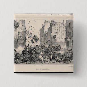 Rue Saint-Antoine 15 Cm Square Badge