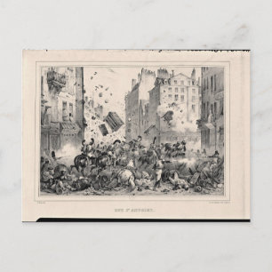 Rue Saint-Antoine Postcard