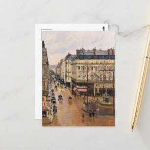 Rue Saint-Honore in the Afternoon, Effect of Rain Postcard