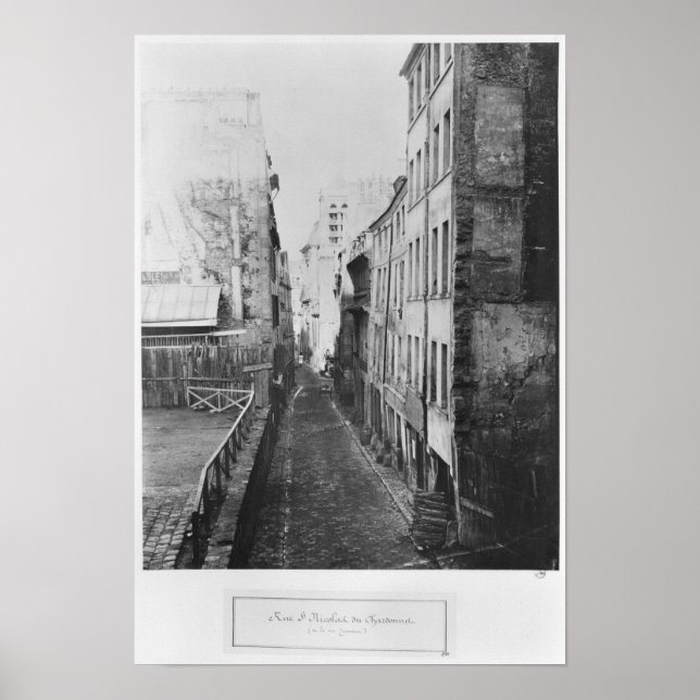 Rue Saint-Nicolas-du-Chardonnet Poster (Front)