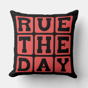 Rue The Day, Foreboding Foreshadowing Cushion