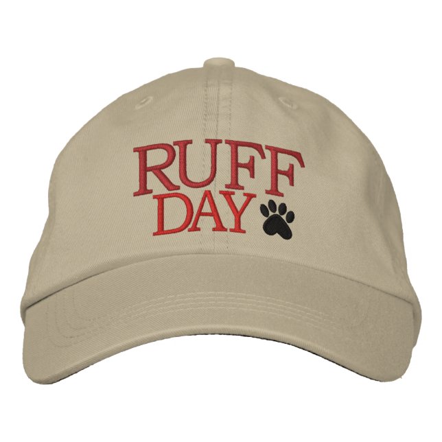 RUFF DAY by SRF Embroidered Hat (Front)