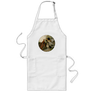 Ruffed Grouse Audubon Bird Long Apron