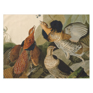 Ruffed Grouse Audubon Game Bird Tablecloth