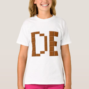 Ruffle T-shirt for CHOCOLAT girls