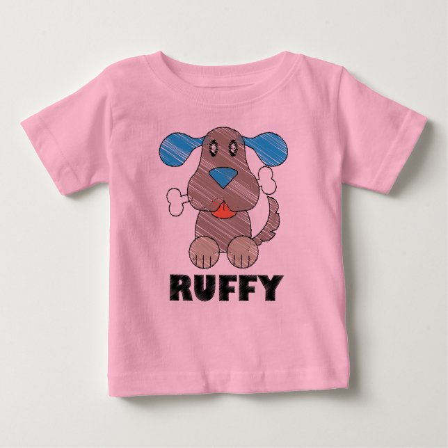 Ruffy - Baby Fine Jersey T-Shirt (Front)