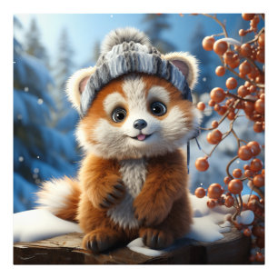 Rufus - An adorable red panda Photo Print