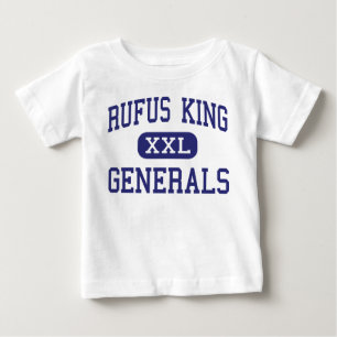 Rufus King - Generals - High - Milwaukee Wisconsin Baby T-Shirt