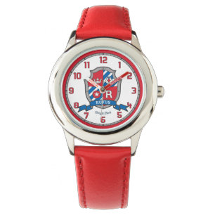 Rufus letter R name meaning crest red blue bird Watch