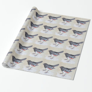 Rufus Sided Towhee Wrapping Paper