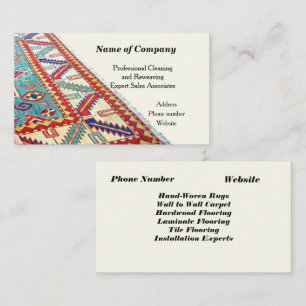 “Rug and Flooring” Business Card