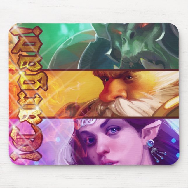 Rug banners fantasy You load Mouse Pad (Front)