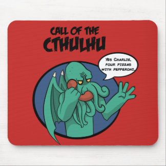 Rug of cthulhu mouse pad