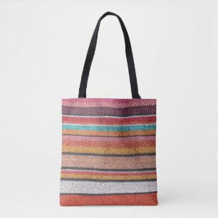 Rug Richness: Mexican Peruvian Textures Tote Bag