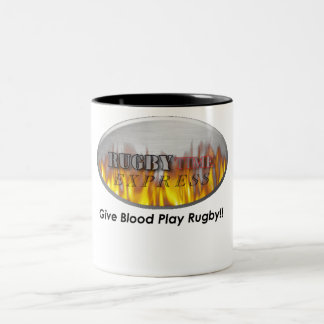 RUGBY1 Two-Tone COFFEE MUG