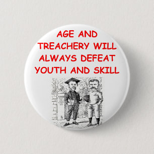 rugby 6 cm round badge