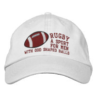 Rugby A Sport For Men With Odd Shaped Balls