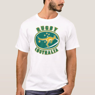 rugby australia kangaroo wallaby aussie T-Shirt