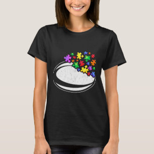 Rugby Autism Puzzle Men Women Kids Autism Awarenes T-Shirt