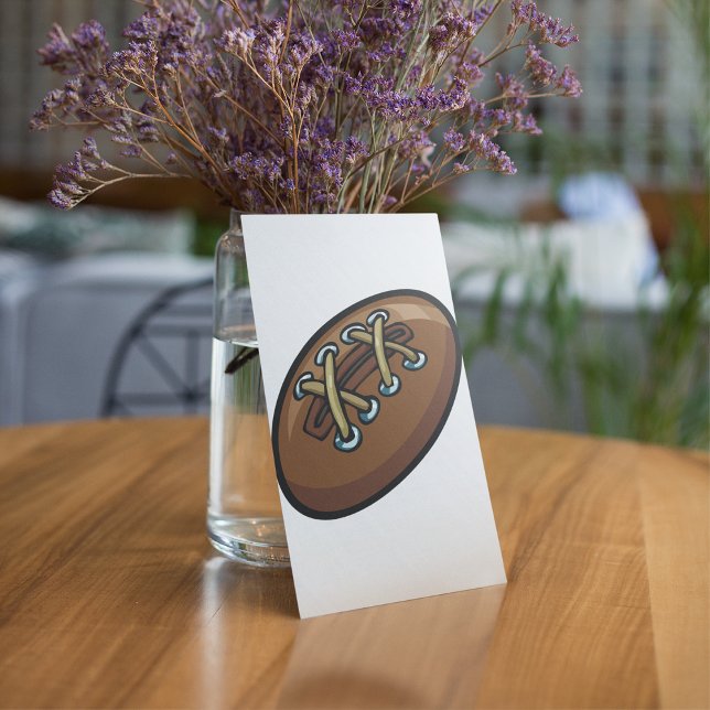 Rugby Ball Fun Sports Graphic Invitation (Creator Uploaded)