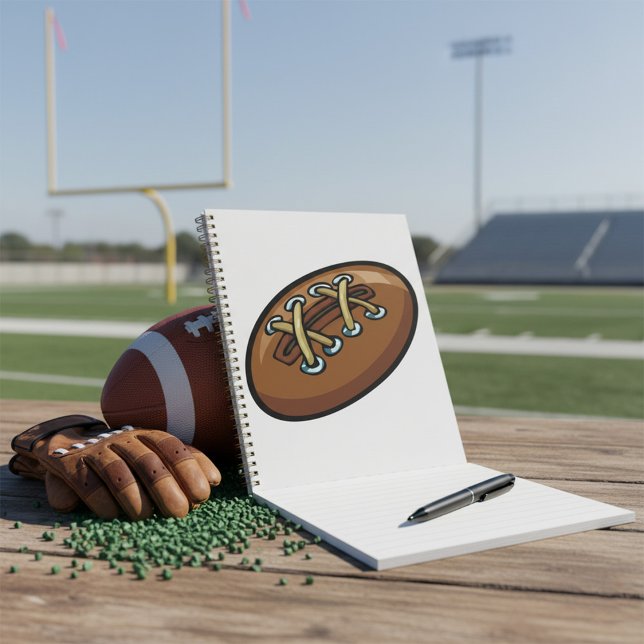 Rugby Ball Fun Sports Graphic Planner (Creator Uploaded)