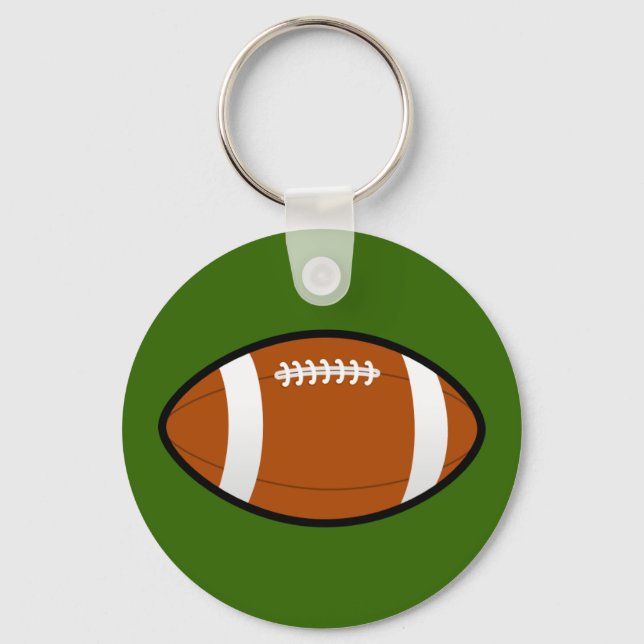 Rugby_ball Keychain (Front)