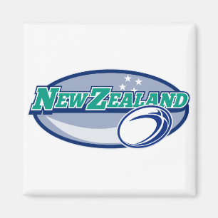 rugby ball new zealand magnet