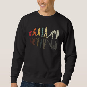 Rugby Ball Sport Player Evolution Rugby Team Sweatshirt