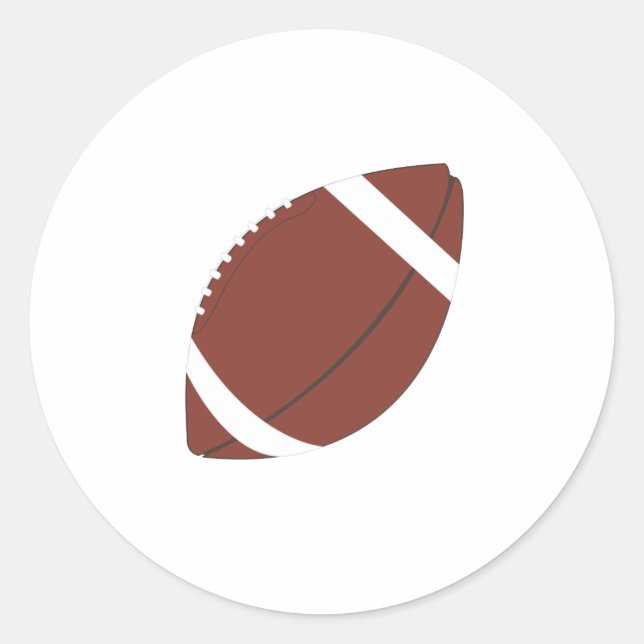 Rugby Ball Stickers (Front)