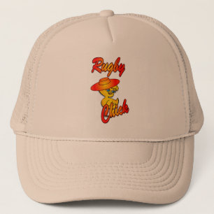 Rugby Chick #5 Trucker Hat