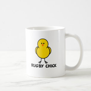 Rugby Chick Coffee Mug