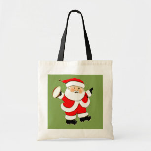 Rugby Christmas Gift Tote Bag