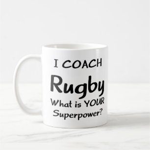 rugby coach coffee mug