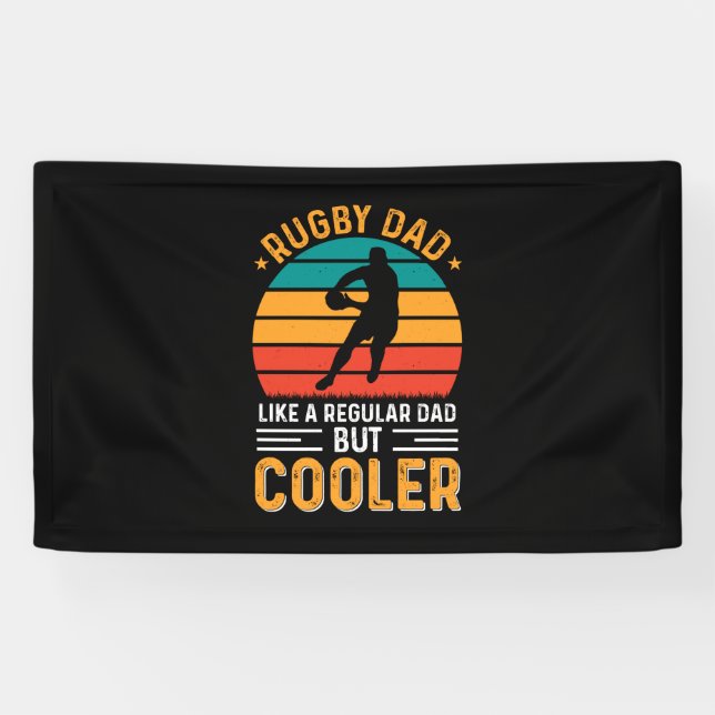 Rugby Dad Banner (Horizontal)
