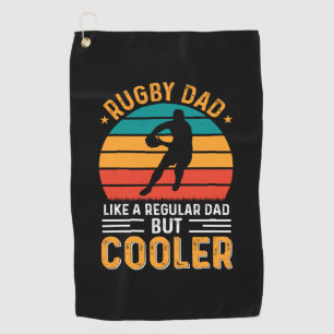 Rugby Dad Golf Towel