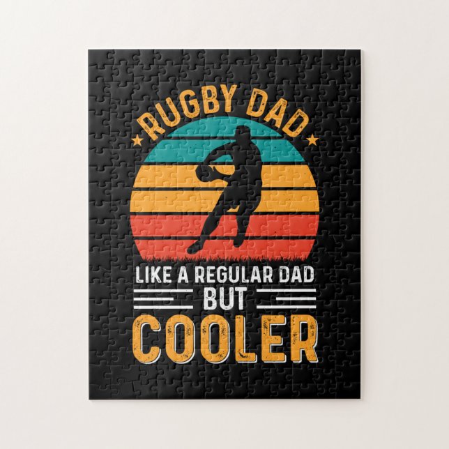 Rugby Dad Jigsaw Puzzle (Vertical)