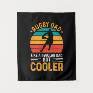 Rugby Dad Tapestry