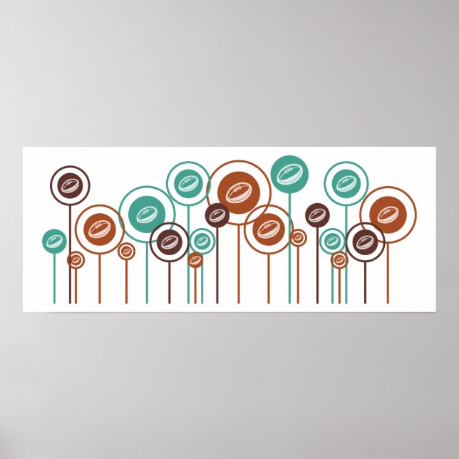 Rugby Daisies Poster (Front)