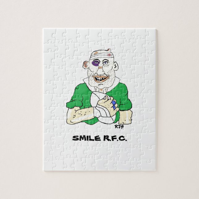 rugby designs jigsaw puzzle (Vertical)