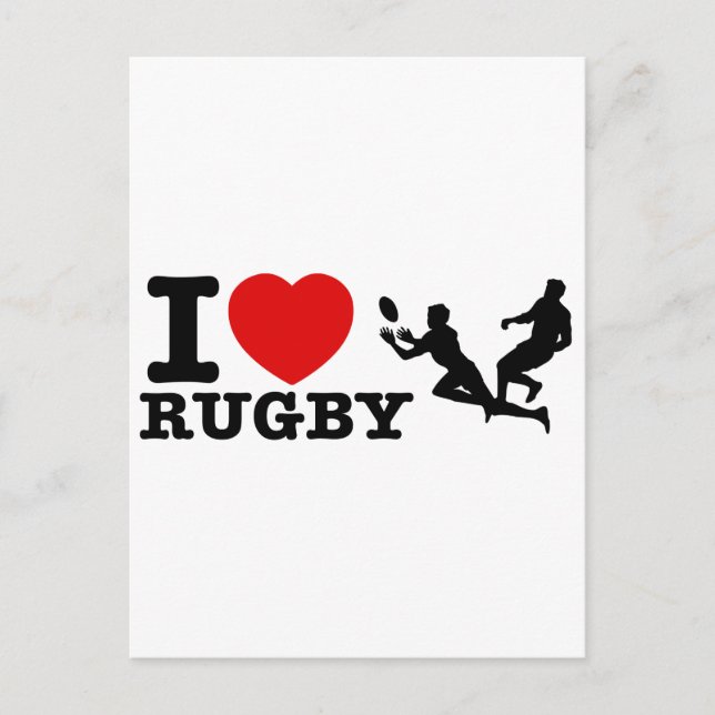 Rugby Designs Postcard (Front)