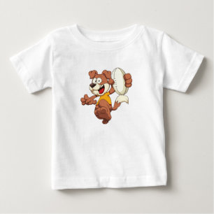 Rugby Dog Baby T-Shirt