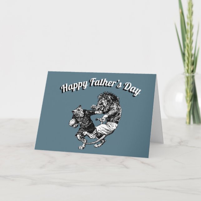 Rugby Fathers Day Card (Front)