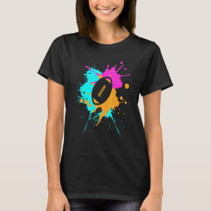 Rugby Football American Colours Coach Sports Team T-Shirt
