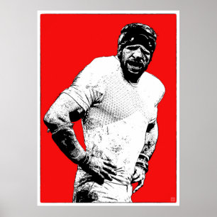 Rugby Forward - Rugby Painting Print