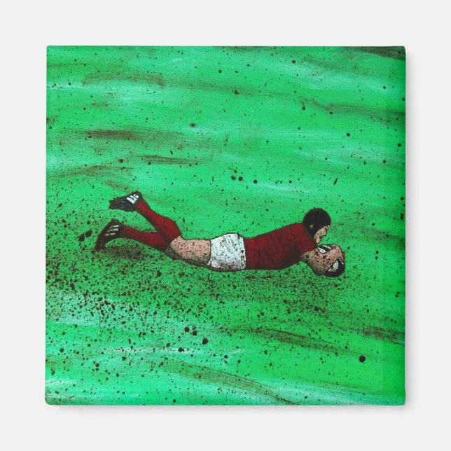 Rugby fridge magnet (Front)